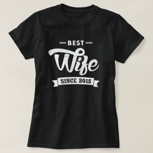 2015年最高の以降の妻 Tシャツ (デザイン正面)