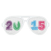 2015年正月数々の色 アビエーターサングラス (正面)