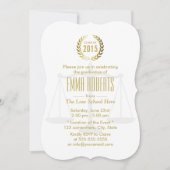 2015年法科卒業 招待状 (正面)