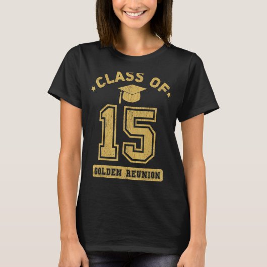 2015年高等学校卒業式レユニオのクラス Tシャツ (正面)