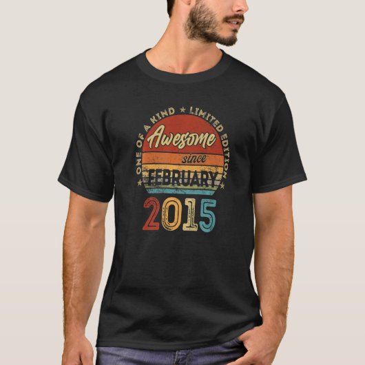 2015年2月8日8歳8誕生日 Tシャツ (正面)