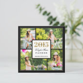 2015年Classy Photo Collage卒業招待状 招待状 (スタンド正面)