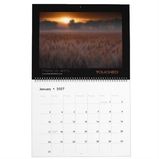 2015景色及び海景のカレンダー カレンダー (1月 2027)