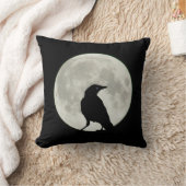 2015月すごい烏 クッション (ブランケット)