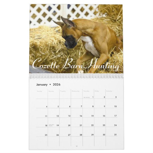 2015特集号のボクサーの性能のカレンダー カレンダー (1月 2026)