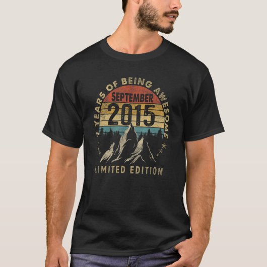 2015素晴らし年9月7歳7誕生以降 Tシャツ (正面)