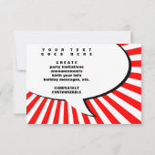 2015! フキダシ 招待状 (裏面)