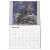 2015 Digital Surreal & Data Art - Wall Calendar カレンダー (3月 2026)