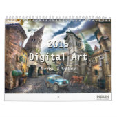 2015 Digital Surreal & Data Art - Wall Calendar カレンダー (カバー)