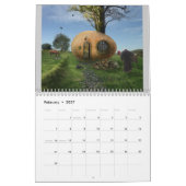 2015 Digital Surreal & Data Art - Wall Calendar カレンダー (2月 2027)