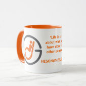 2015 HESONWHEELSのマグ マグカップ (正面左)