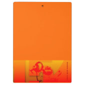 2015 Ramポップ・アートの羊ヤギ年 – クリップボード (裏面)