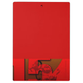 2015 Ramポップ・アートの羊ヤギ年 – クリップボード (裏面)