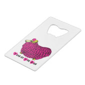 2015 Ram羊ヤギ年クレジットカードボトルオープナー クレジットカード栓抜き (裏面アングル)