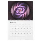 2015 v2のためのフラクタル カレンダー (2月 2027)