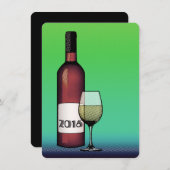 2016おめでとう！ 招待状 (正面/裏面)