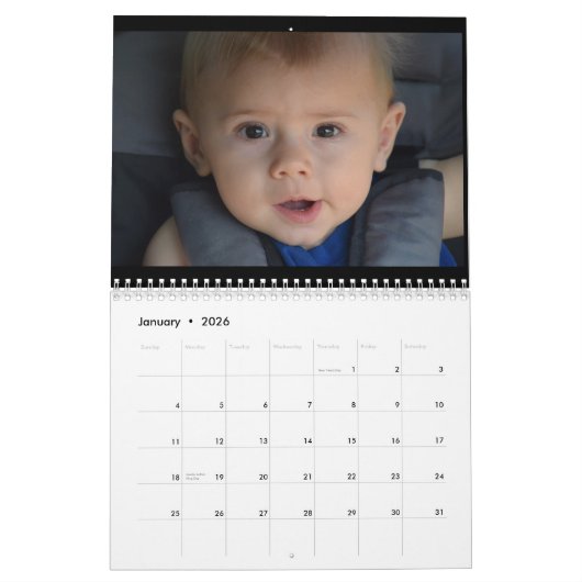 2016の記憶 カレンダー (1月 2026)