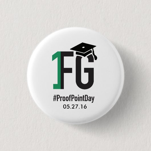 2016の#ProofPointDayボタン 缶バッジ (正面)