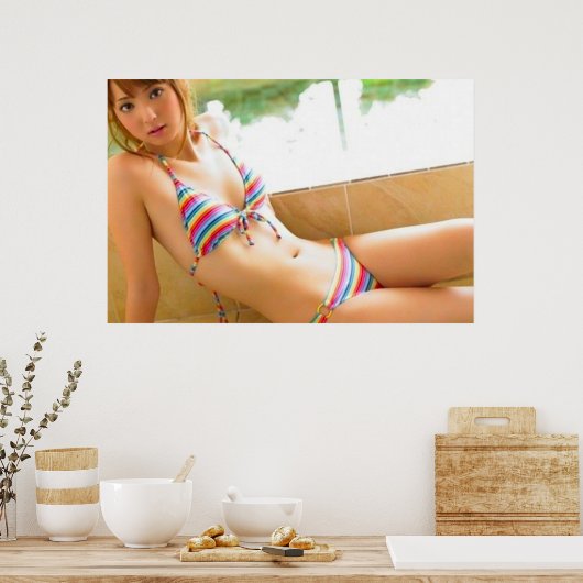 2016アジア美しいウォールポスター ポスター (キッチン)