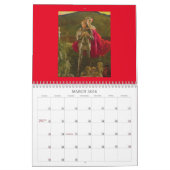 2016アートカレンダー カレンダー (3月 2026)