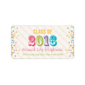 2016カラフル年のBright Class ラベル (正面)