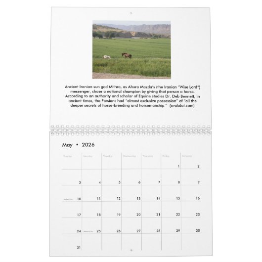 2016カレンダー-イランの芸術 カレンダー (5月 2026)