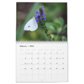 2016カレンダー、蝶および開花 カレンダー (2月 2026)