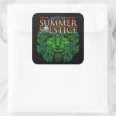 2016グリーンズボロ夏至フェスティバル土産 スクエアシール (バッグ)