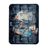 2016パーソナライズされた年磁気カレンダー3x4 マグネット (縦)