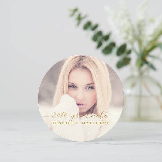 2016フェイク年卒業パーティー 招待状 (スタンド正面)