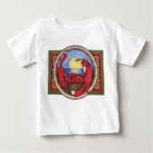 2016人の子供 ベビーTシャツ (正面)