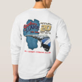 2016匹のヘビの長袖* (前部及び背部) Tシャツ (裏面)