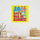 2016右に行こう! – 選大統領の択 ポスター (キッチン)