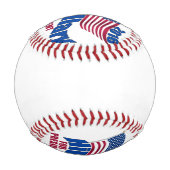 2016大統領のためのヒラリー 野球ボール (裏面)