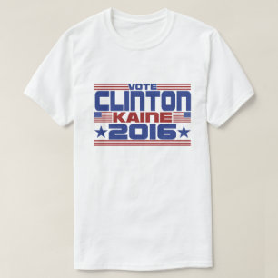 2016年にヒラリー・クリントン・ティム・カイヌに投票 Tシャツ