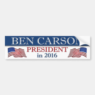 2016年にベンカーソンの大統領 バンパーステッカー