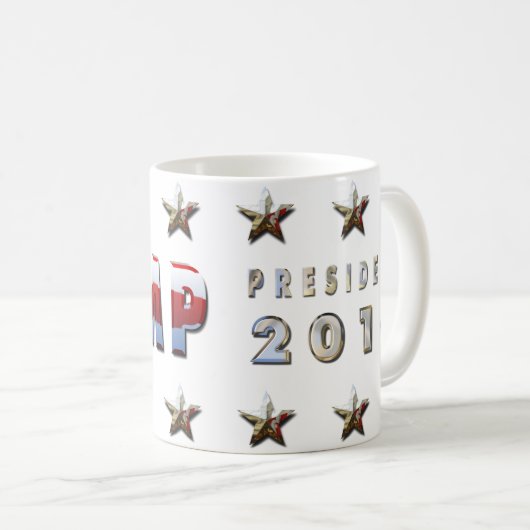 2016年に大統領のためのドナルド・トランプ コーヒーマグカップ (正面右)