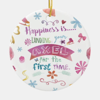 2016年のカスタムなフィギュアスケートのオーナメント セラミックオーナメント