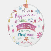 2016年のカスタムなフィギュアスケートのオーナメント セラミックオーナメント (左)