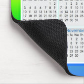 2016年のカラフルなマウスパッドのカレンダー マウスパッド (コーナー)