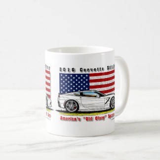 2016年のコルベットのクーペのコーヒー・マグ コーヒーマグカップ