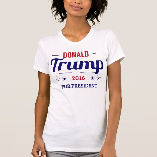 2016年のドナルド・トランプ Tシャツ (正面)