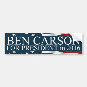 2016年のベンカーソン大統領就任 バンパーステッカー