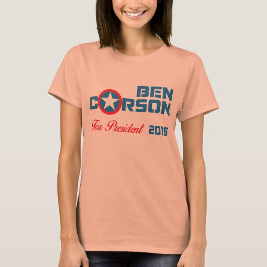 2016年のベンカーソン Tシャツ (正面)