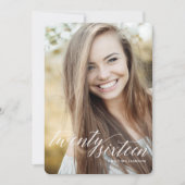 2016年の写真の卒業のパーティの招待状のクラス 招待状 (正面)