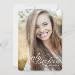 2016年の写真の卒業のパーティの招待状のクラス 招待状