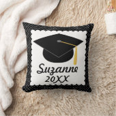 2016年の卒業のパーソナライズな枕のクラス クッション (ブランケット)