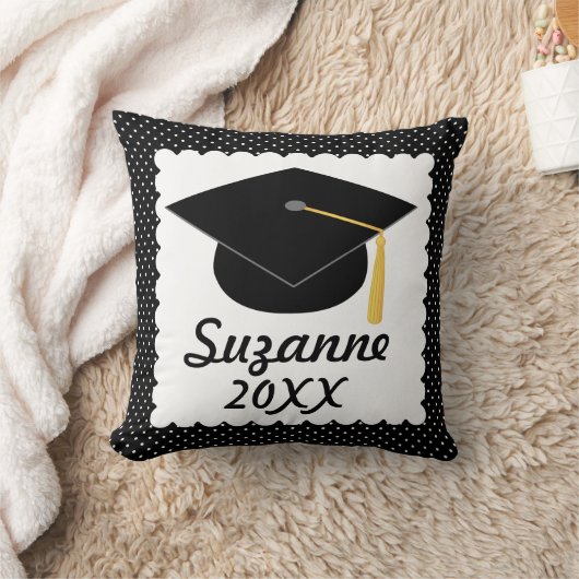 2016年の卒業のパーソナライズな枕のクラス クッション (ブランケット)