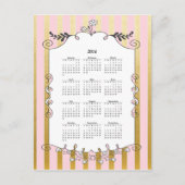 2016年の図解入りの、写真付きのパ縁どンと金ゴールド ポストカード (正面)