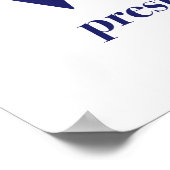 2016年の大統領選挙ポスターのエリザベス・ウォーレン ポスター (角)